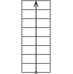 Gerade Treppe