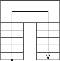 U-Form Treppe